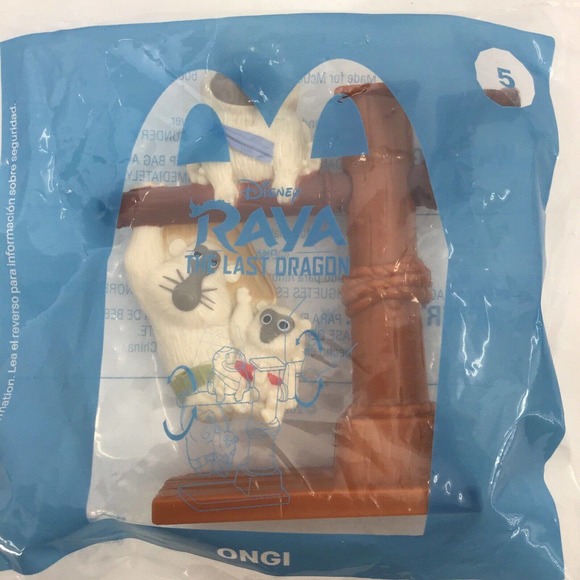 McDonald's 2021 #5 Raya and The Last Dragon Ongi Happy Meal Toy - Picture 9 of 10